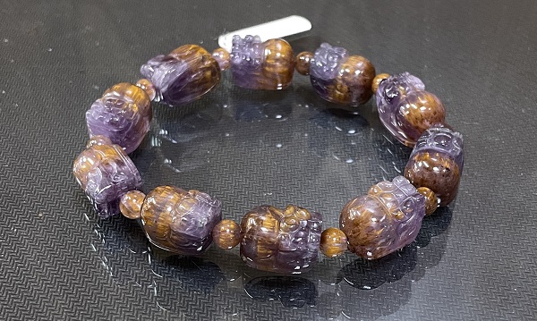 紫鈦貔貅手鍊